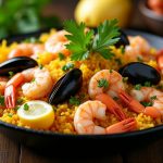 Паэлья с морепродуктами
