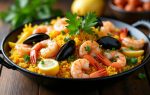 Паэлья с морепродуктами