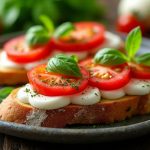 капрезе брускетта