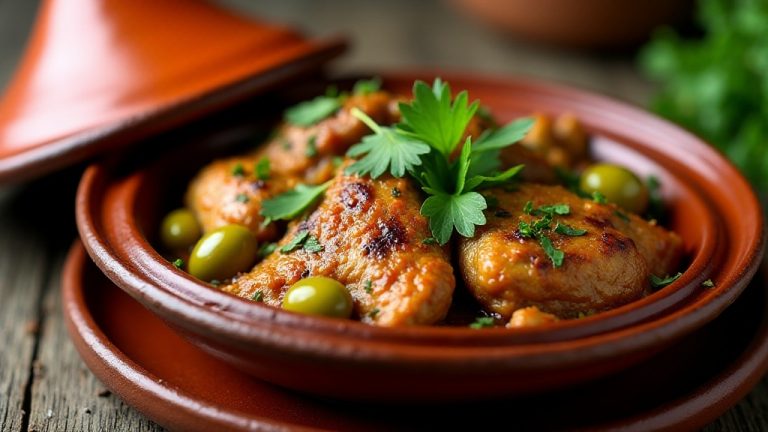 Марокканский Тажин с Курицей