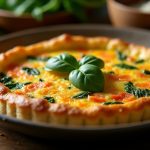 Французский киш с лососем