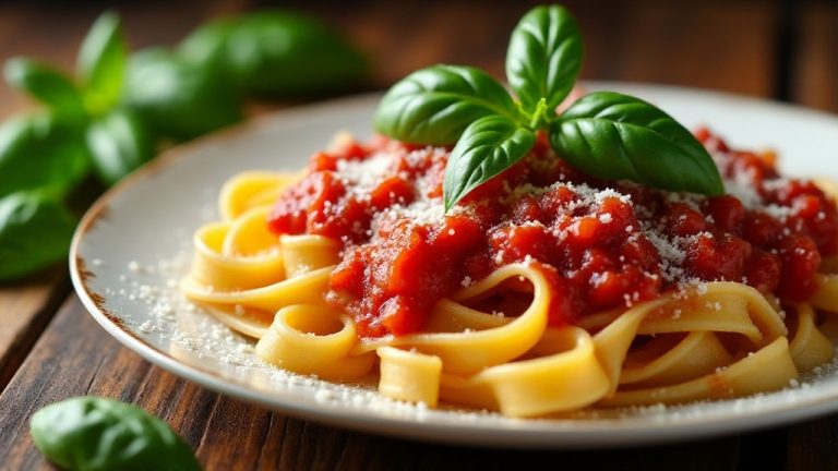 Как приготовить пасту с томатным соусом