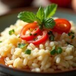 Рисовый суп с овощами