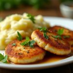 Куриные котлеты с зеленью