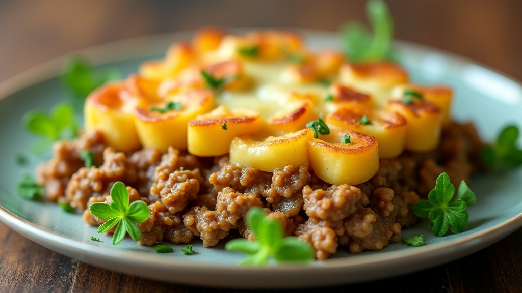 Картофельная запеканка с мясом