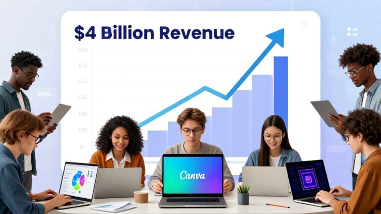 Canva достигла $4 миллиарда выручки благодаря росту трафика от ИИ