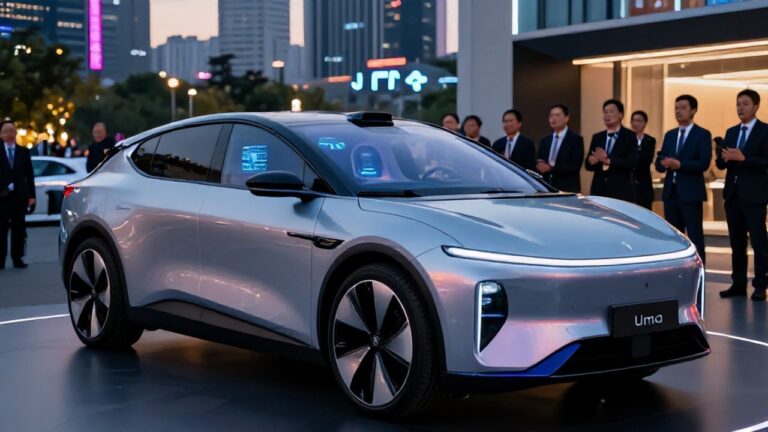 Электромобили Umo от «Москвича»: Будущее такси с ИИ от «Яндекса»