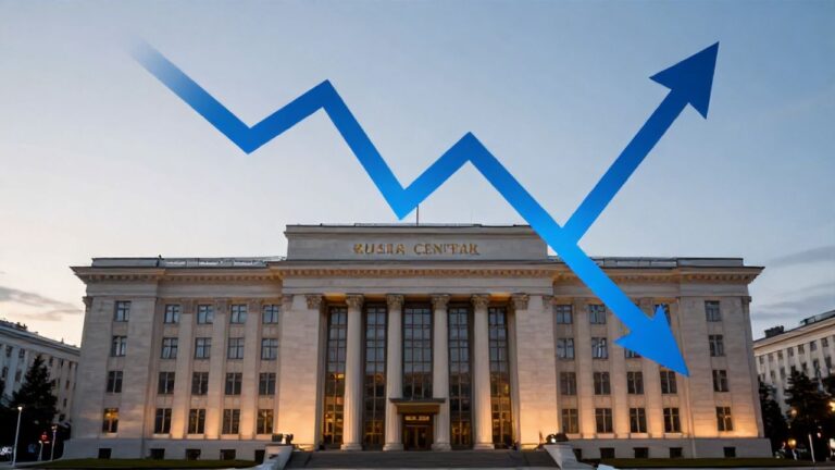 Центробанк России: Ключевая ставка снижается, но инфляционные риски остаются