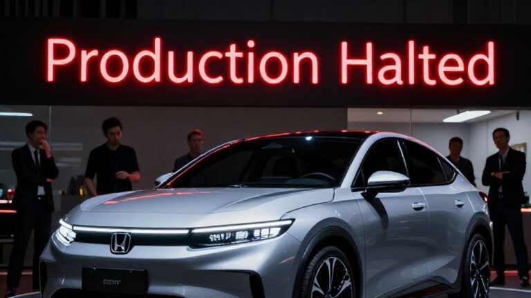 Honda сворачивает производство электромобилей: что это значит для будущего компании?