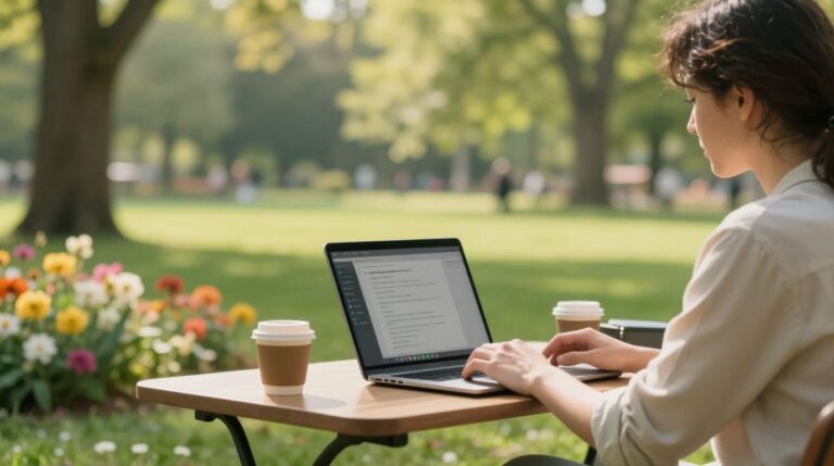 Как работать из парка: создаем идеальный рабочий сетап на ходу