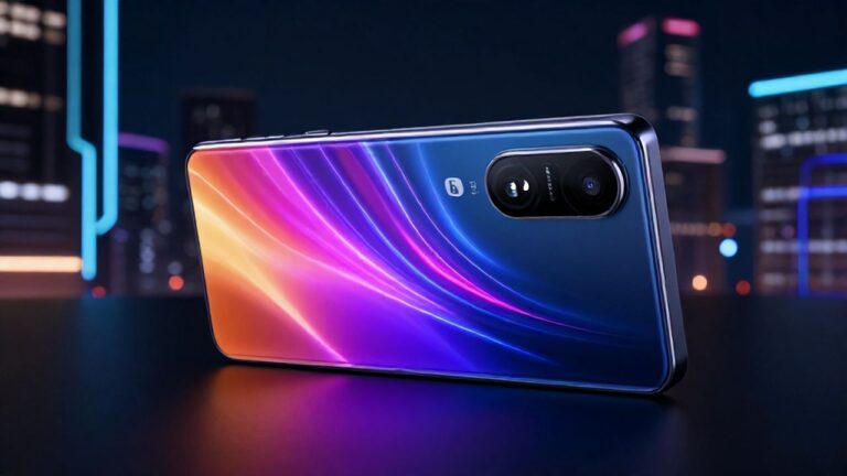 Новый концепт смартфона Tecno с неоновым освещением: будущее технологий