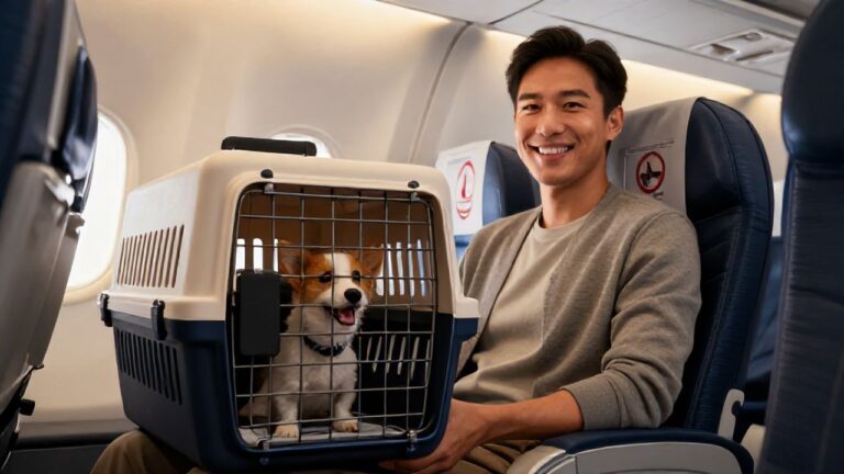 Перевозка домашних любимцев в самолете: новые правила от Red Wings