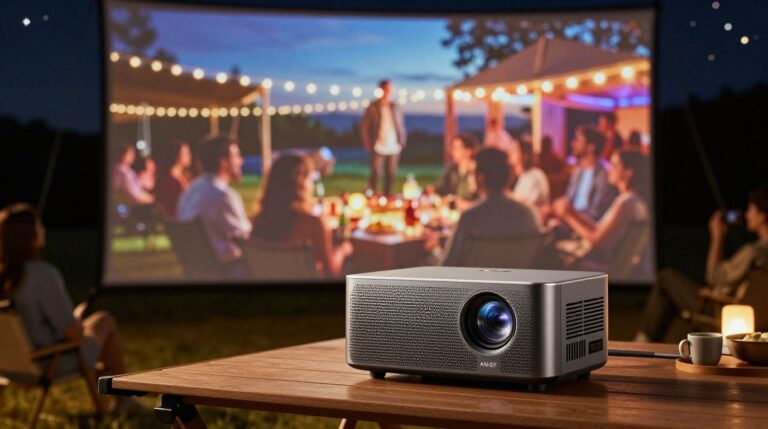 Проектор Anker Nebula P1: Портативный король звука