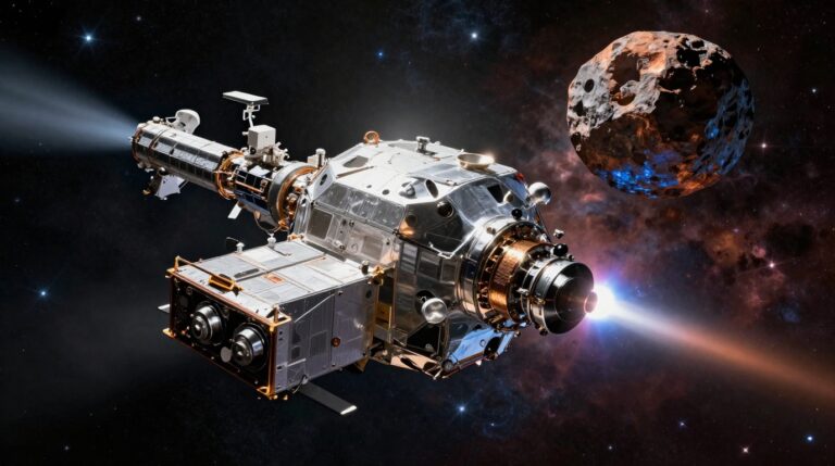 NASA запускает космическую станцию «Психея» к астероиду стоимостью квинтильоны долларов
