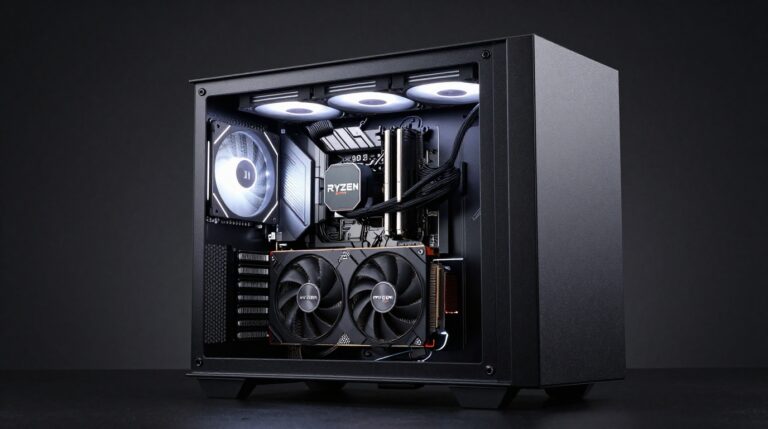 Технология будущего: бесшумный ПК с Ryzen 7 и GeForce RTX 5080