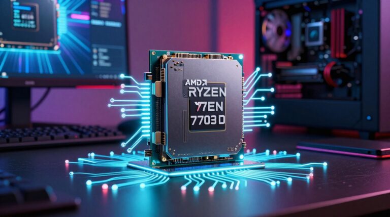 AMD выводит на рынок Ryzen 7 7700X3D: доступный чип с 3D V-Cache до 2029 года